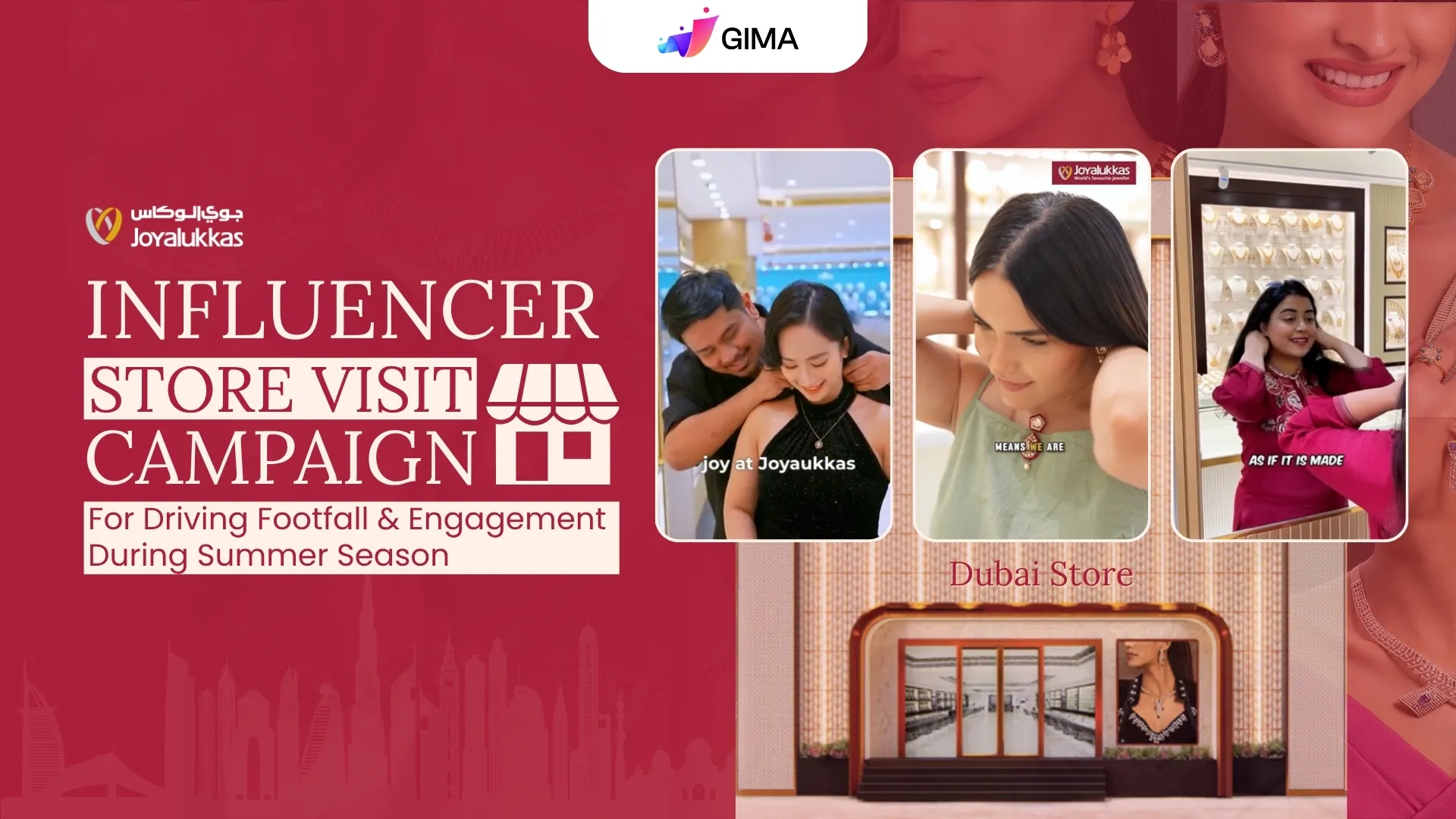 Joyalukkas Influencer Store Visit Campaign For Driving Footfall and Engagement During Summer Season